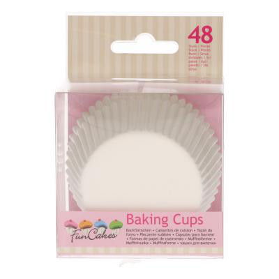 Muffinsformar - Vita - FunCakes*