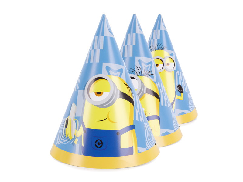 Minions Partyhattar 6 pack