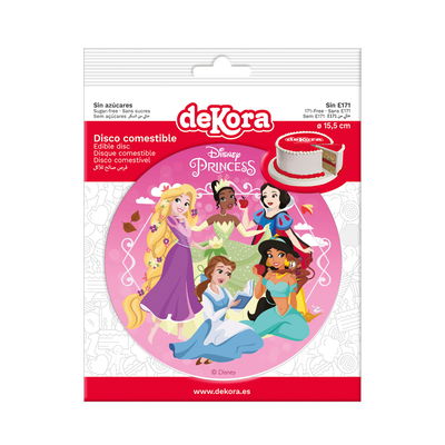 Tårtbild Disney Prinsessor 15.5cm