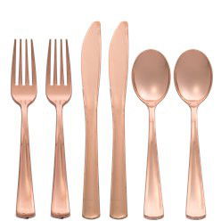 Bestick - Roséguld