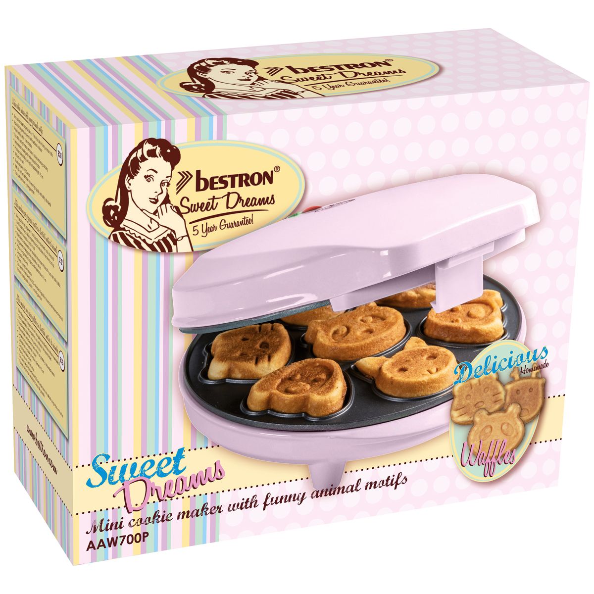Bestron Cake Maker Djur Former