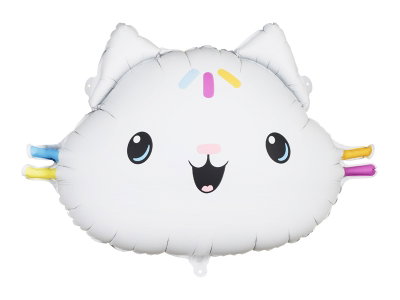Folieballong Gabbys dockskåp Cakey – 67 × 43 cm