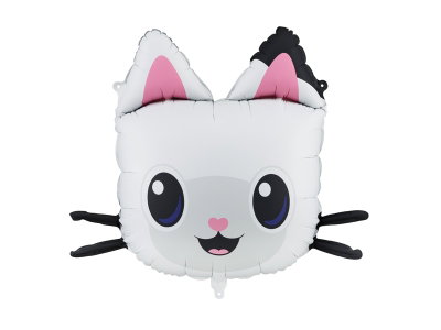 Folieballong Gabbys dockskåp Pandy Paws – 65 × 57 cm