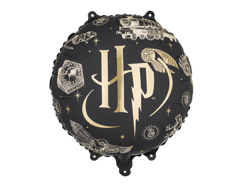 Folieballong Harry Potter – svart, 35 cm