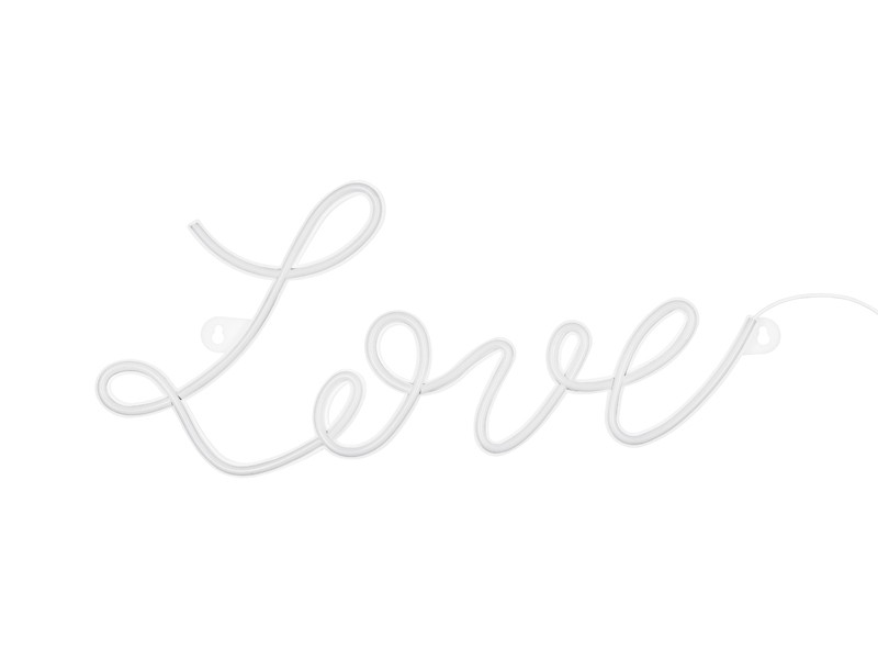 Neonskylt Love 61×27,4 cm