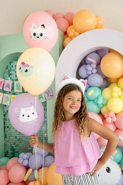 Ballonger Gabbys dockskåp – kattvänner, 30 cm, 6-pack