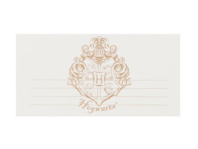 Inbjudningskort Harry Potter Hogwarts vapen – 6-pack