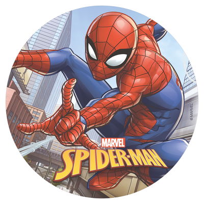 114367-DISCO OBLEA TARTA SPIDERMAN 20CM_1