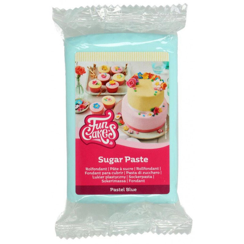 Sockerpasta 5 pack Blå Nyanser FunCakes