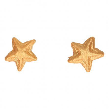 Sockerdekorationer - Stjärnor - Guld - FunCakes