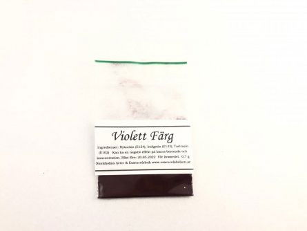 Livsmedelsfärg - Violett