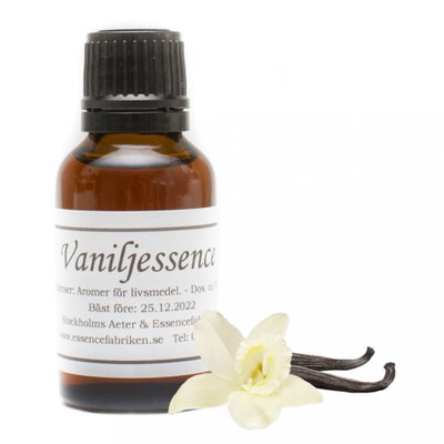 Vaniljessens - vaniljextrakt - 25 ml