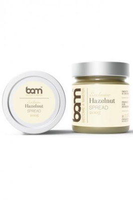 Hasselnötskräm - BAM - 200g**