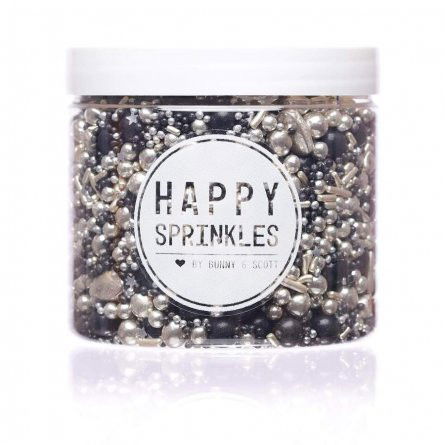 Happy Sprinkles - Strössel - Black Pearl - 90g