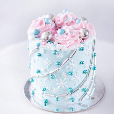 Happy Sprinkles - Dekoration - Choco Crunch Silver M - 90g