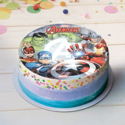 Avengers Tårtbild 20cm