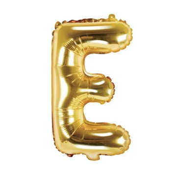 Bokstavsballong Guld