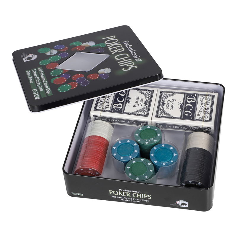 Pokerset 100pcs
