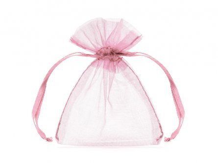 Organzapåsar - Ljusrosa 10-pack