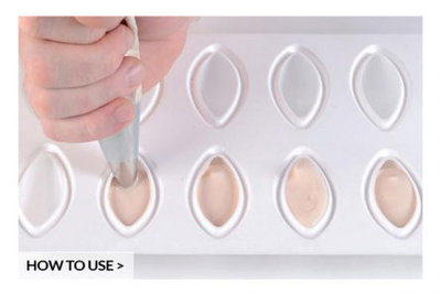 Silikonform - Quenelle 24