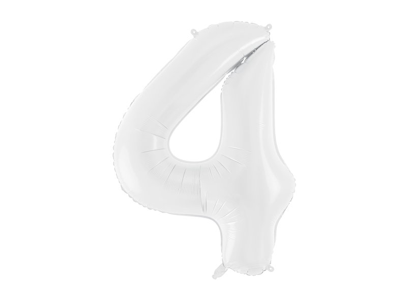 Sifferballong - Vit- 86 cm
