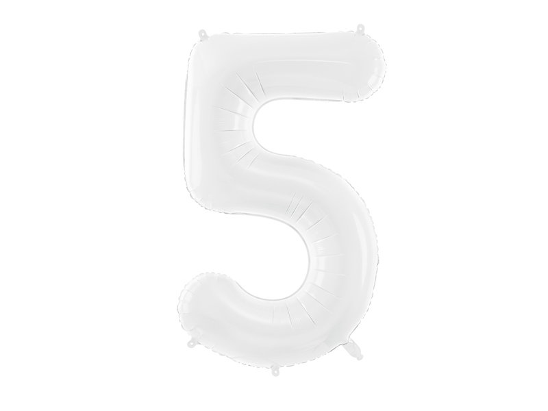 Sifferballong - Vit- 86 cm