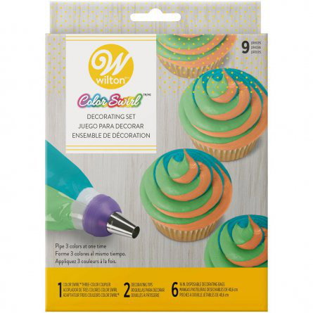 Spritstyllset - ColorSwirl - Wilton