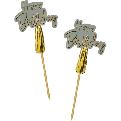 Bakdekoration Golden Dawn 12-pack