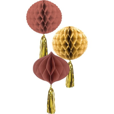 Honeycombs Golden Dusk 3-pack