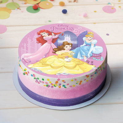 Disney Prinsessor Tårtbild 20cm