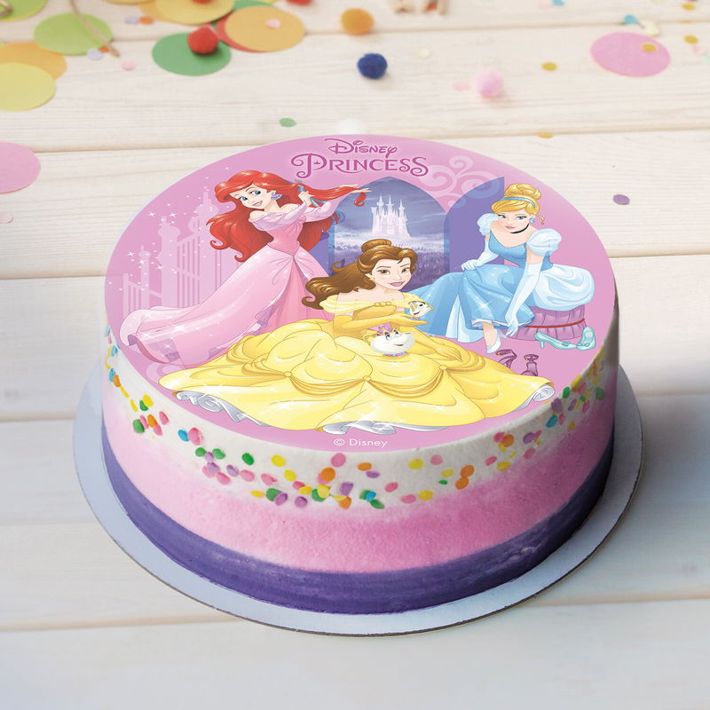 Disney Prinsessor Tårtbild 20cm