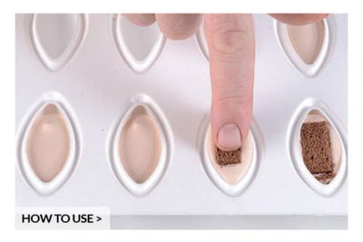 Silikonform - Quenelle 24