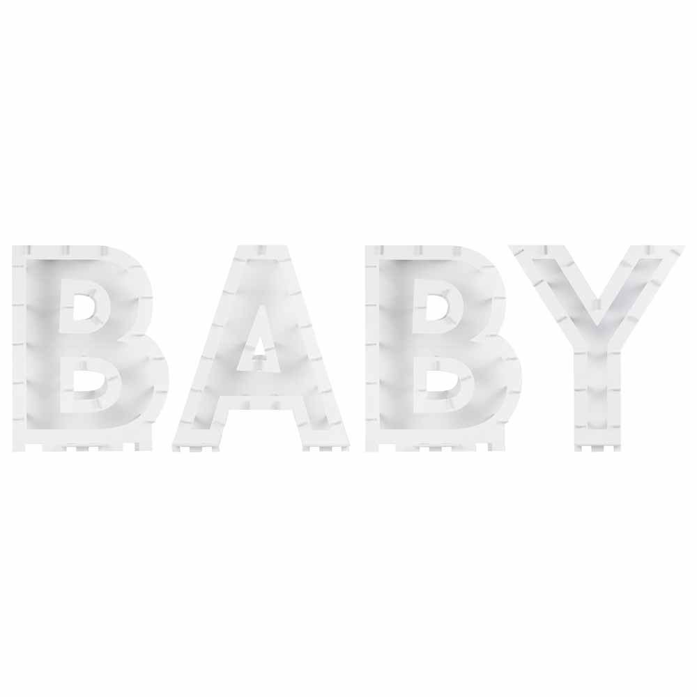 Ballongställ mosaik BABY
