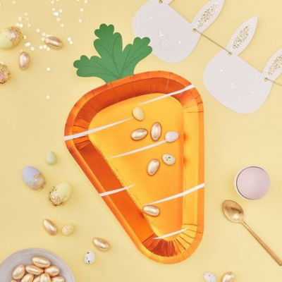 Papptallrik - Carrot Crunch