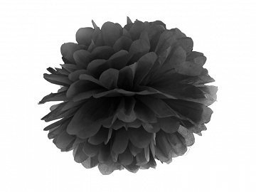 Pom Pom - Svart - 25cm