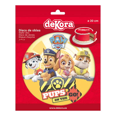 Paw Patrol Pups on The Go Tårtbild 20cm