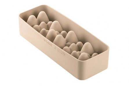 Silikonform - Bergstoppar i 3D