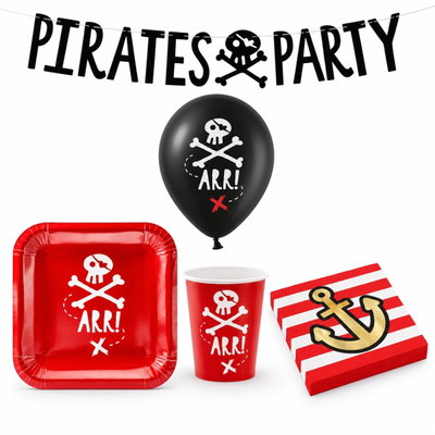 Piratkalas, kalaspaket, 6 gäster
