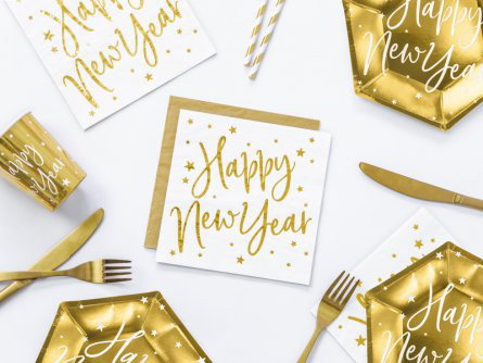 Servetter - Happy New Year - Vita