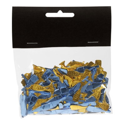 Konfetti - Guld/Blå