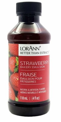 LorAnn Bakery Emulsion - Jordgubb - 118ml