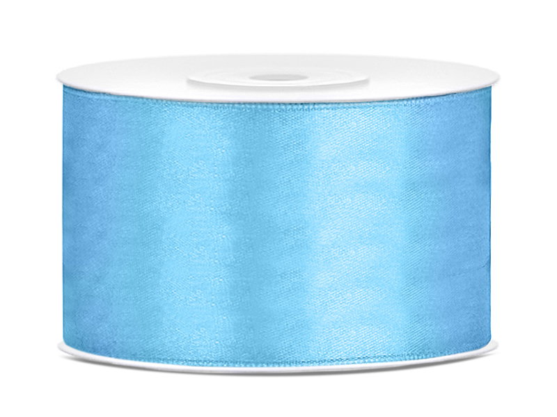 Satinband Himmelsblå