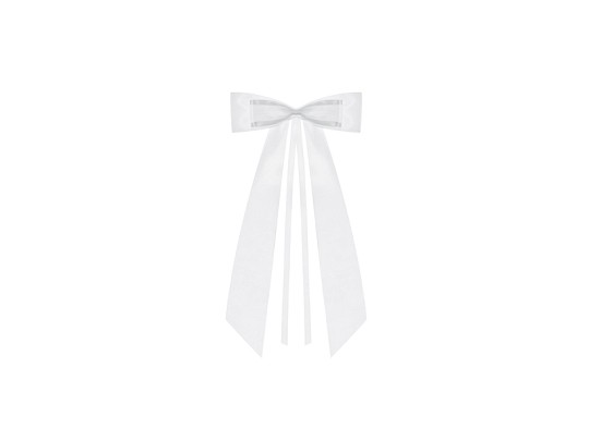 Rosetter Vit Chiffong – 4-pack