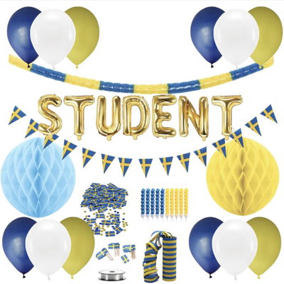 Studentdekoration Paket, Stor