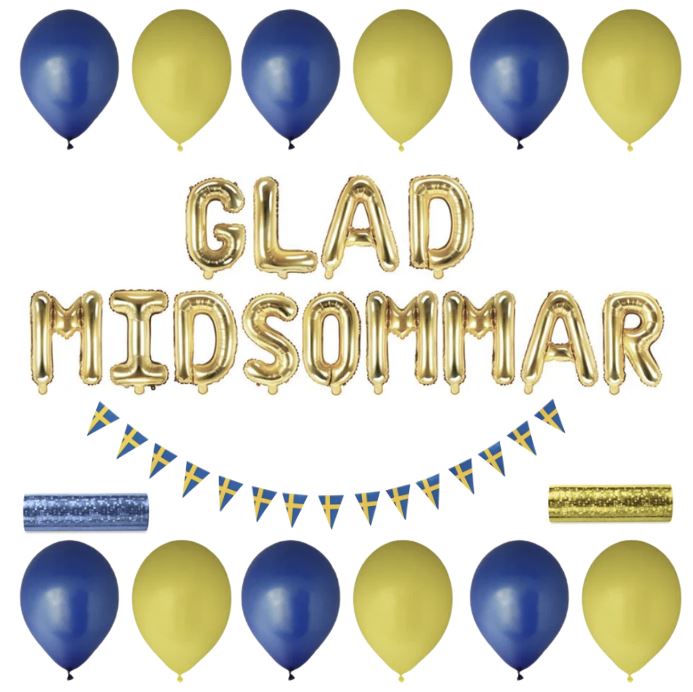 Midsommar Dekoration, Paket Standard