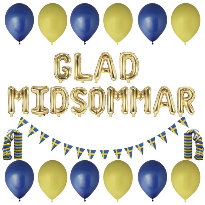 Midsommardekoration Paket, Mellan