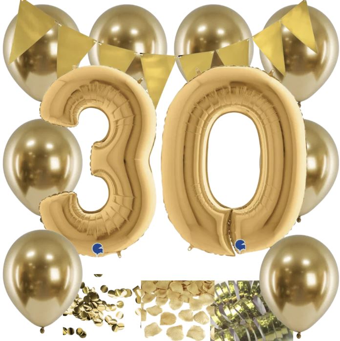 30-års festpaket, Guld, Stor