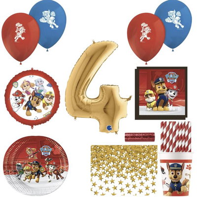 Paw Patrol, kalaspaket, 4år