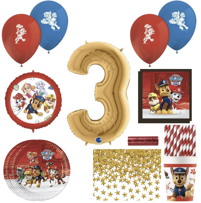 Paw Patrol, kalaspaket, 3 år