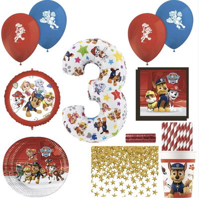 Paw Patrol, kalaspaket, 3 år